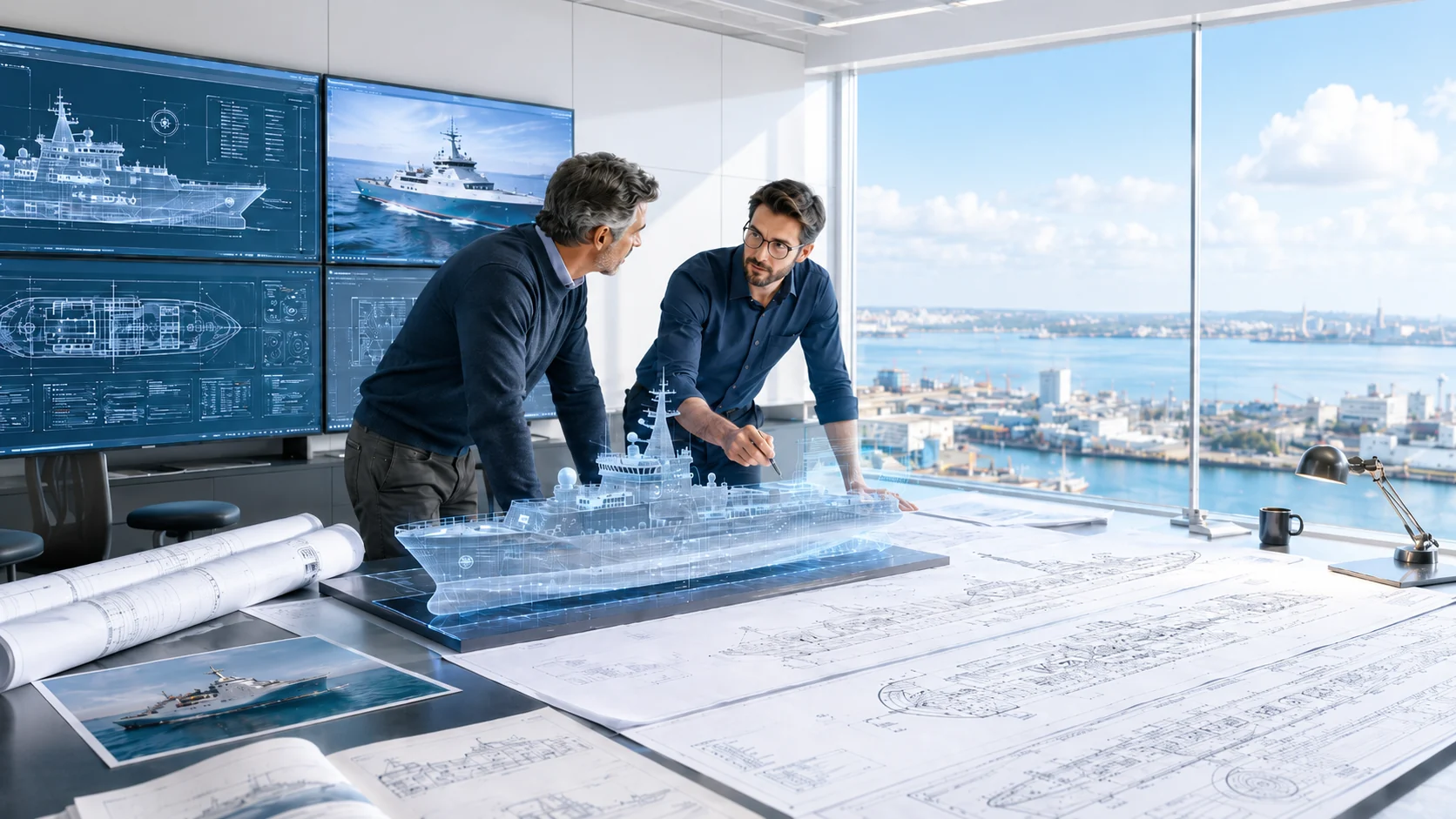 Strategic marine design partnership and vessel concept development