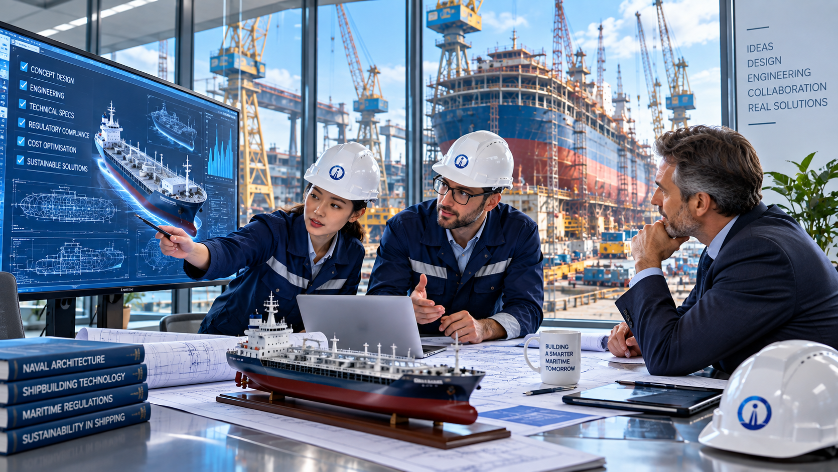Shipbuilding specifications and technical planning