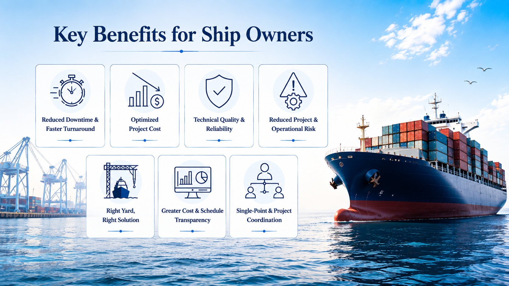 Key Benefits for Ship Owners